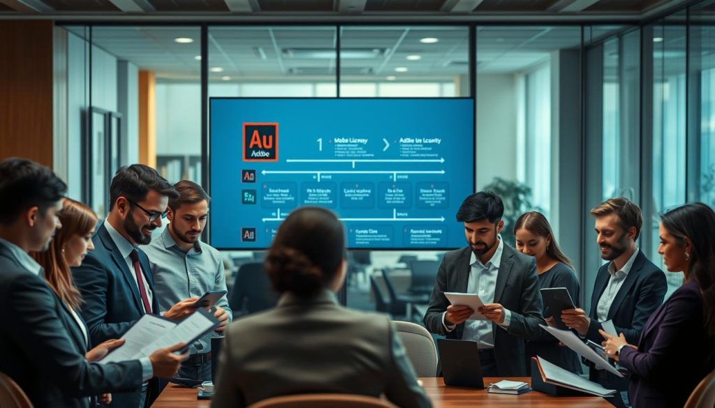 adquisición de licencias Adobe