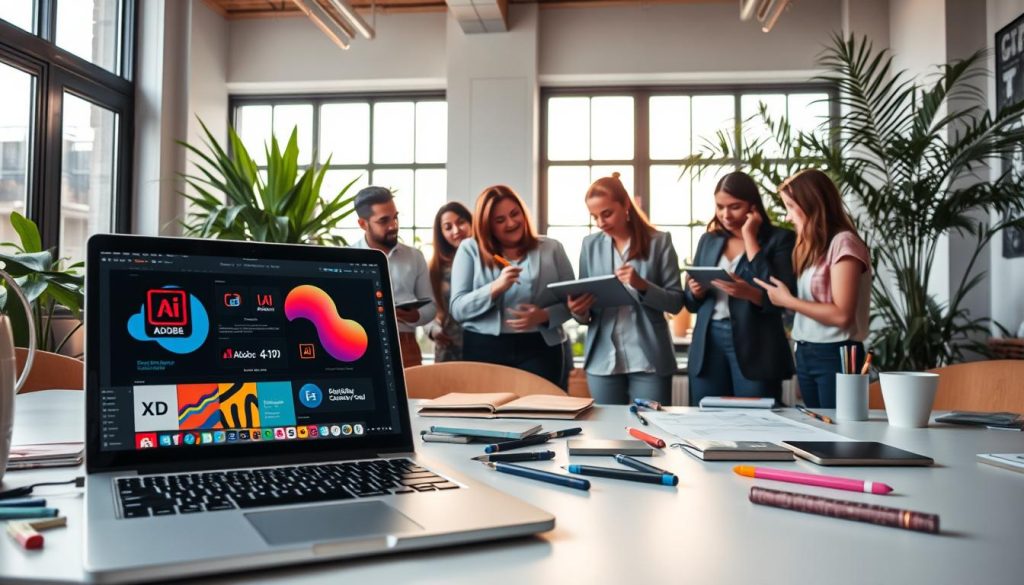 herramientas de diseño colaborativo Adobe